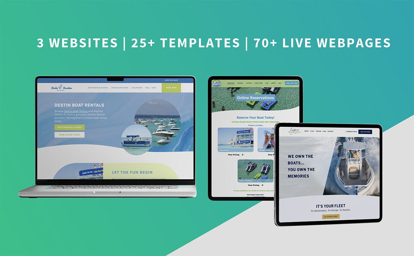 Multi company webdesign and development project