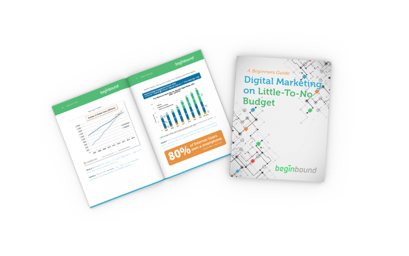 Begin Bound Digital Marketing on Little-To-No-Budget Ebook