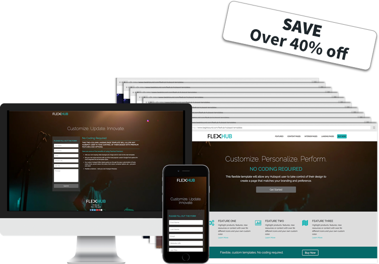 FlexHUB Premium Hubspot Templates Begin Bound